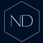 Logo blanc de l'entreprise Nathalie Diaz - Assistante Administrative et commerciale Indépendante